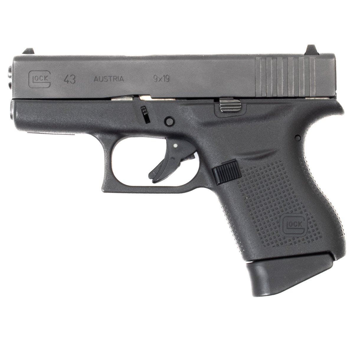 GLOCK 43 9mm luger (9x19 para)